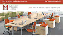 Tablet Screenshot of monsoonmodular.com